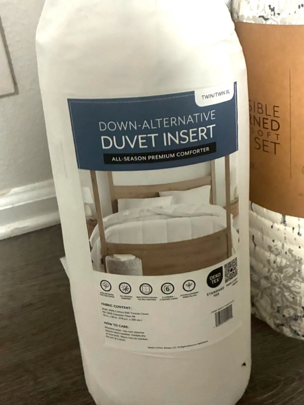 Alternative White Down-Alternative Duvet Insert size twinXL